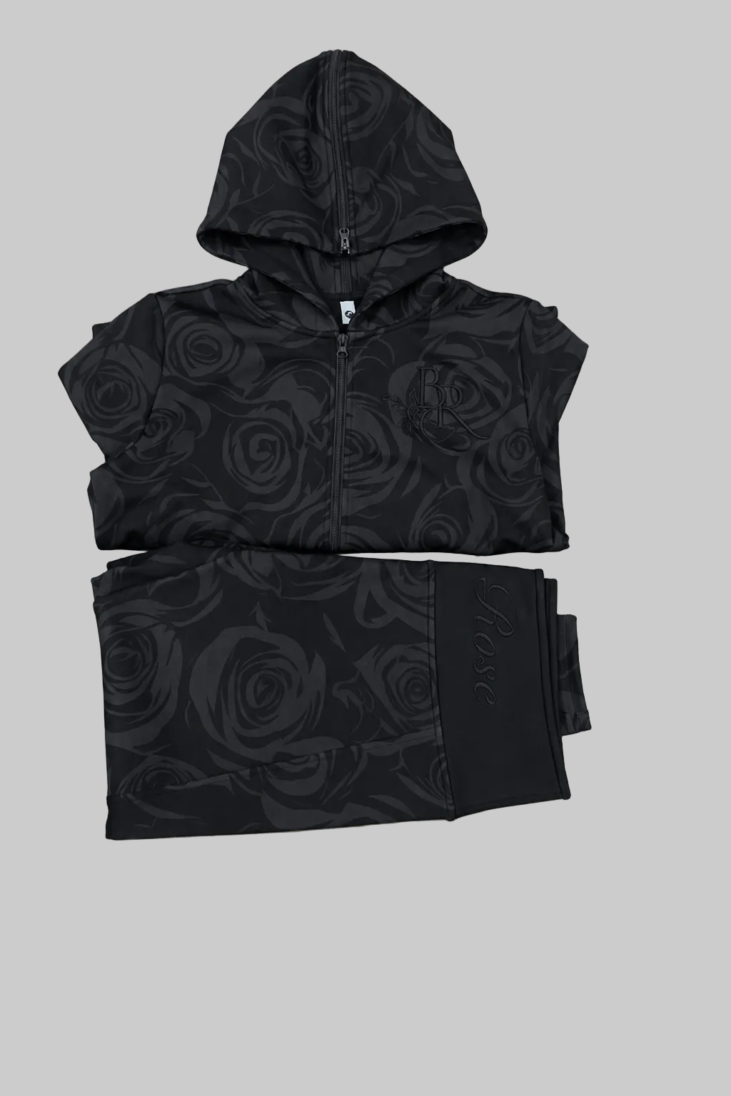 Black Rose SCULPT Zip Hoodie