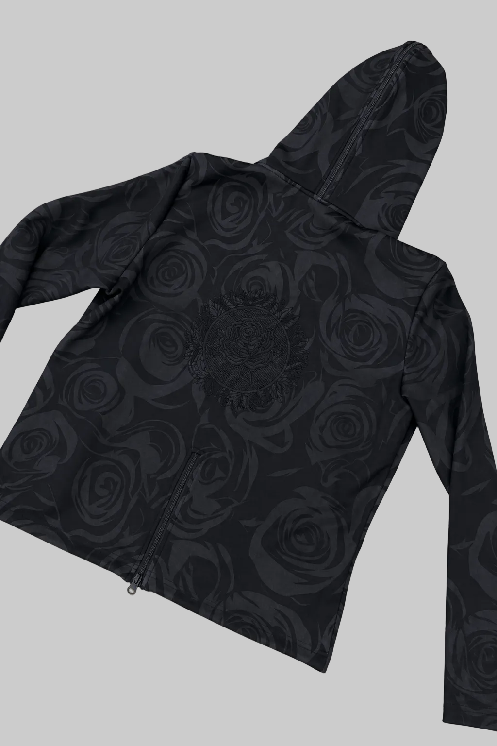 Black Rose SCULPT Zip Hoodie