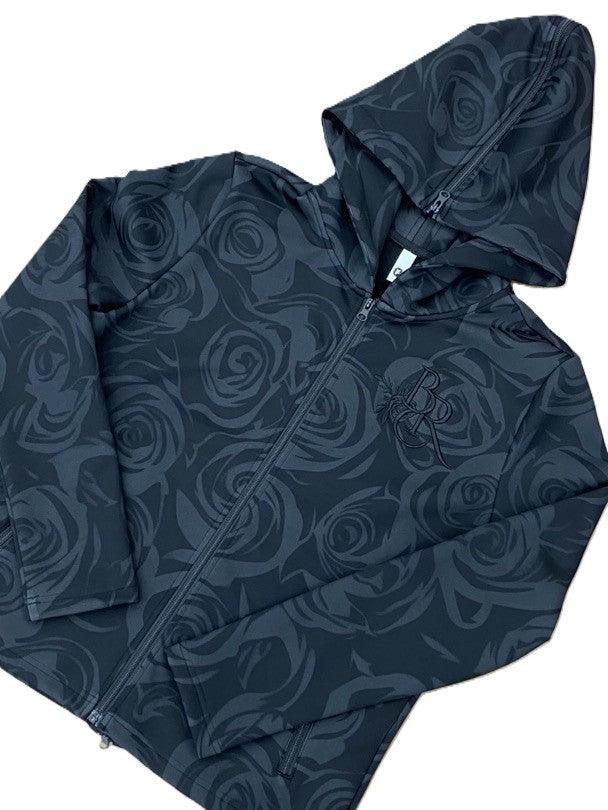 Black Rose SCULPT Zip Hoodie