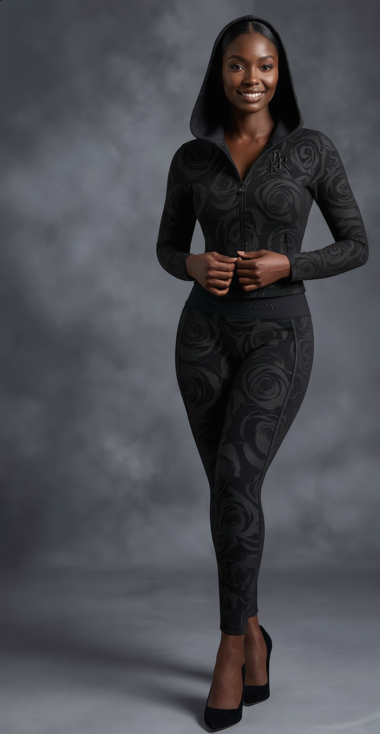 Black Rose Sculpt Compression Suit